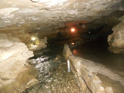 River at Watson's Grotto Oregon Caves