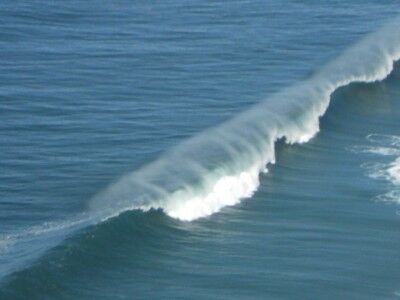 double wave at Point Reyes